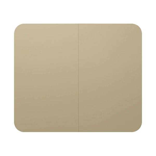 Design-XXL-Whiteboard VisuWall Curve Stahlblech emailliert BxH 2940 x 1980 mm braun. Smit Visual Supplies BV-0