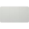 Design-XXL-Whiteboard VisuWall Curve Stahlblech emailliert BxH 3920 x 1980 mm grau. Smit Visual Supplies BV