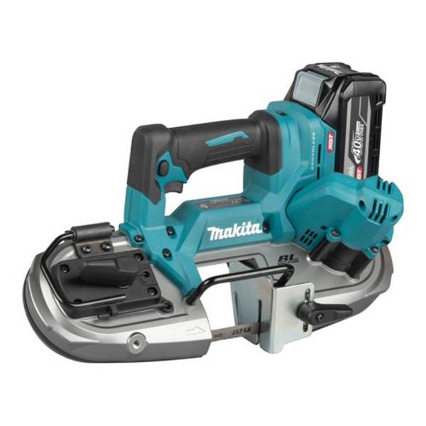 MAKITA PB003GZ - Akku-Bandsäge (40V XGT | Bandgeschwindigkeit 0 - 3,20 m/s | inkl. 5 Stück Bandsägeblätter)