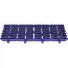 Kunststoff-Bodenfliese Yoga Easy Event Belastbarkeit 220 t/m² LxB 300 x 75 mm blau Expansionsleisten VE 5