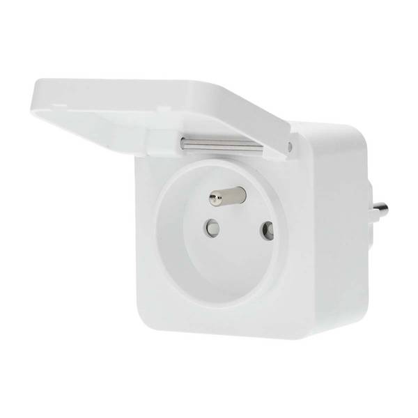 N ZBPO130EWT - Switchable ZigBee socket outlet outdoor FR version
