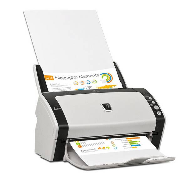 Fujitsu fi-6130z Dokumentenscanner (600x600 dpi, 40 S/min, ADF, Duplex, USB, TWAIN, ISIS)