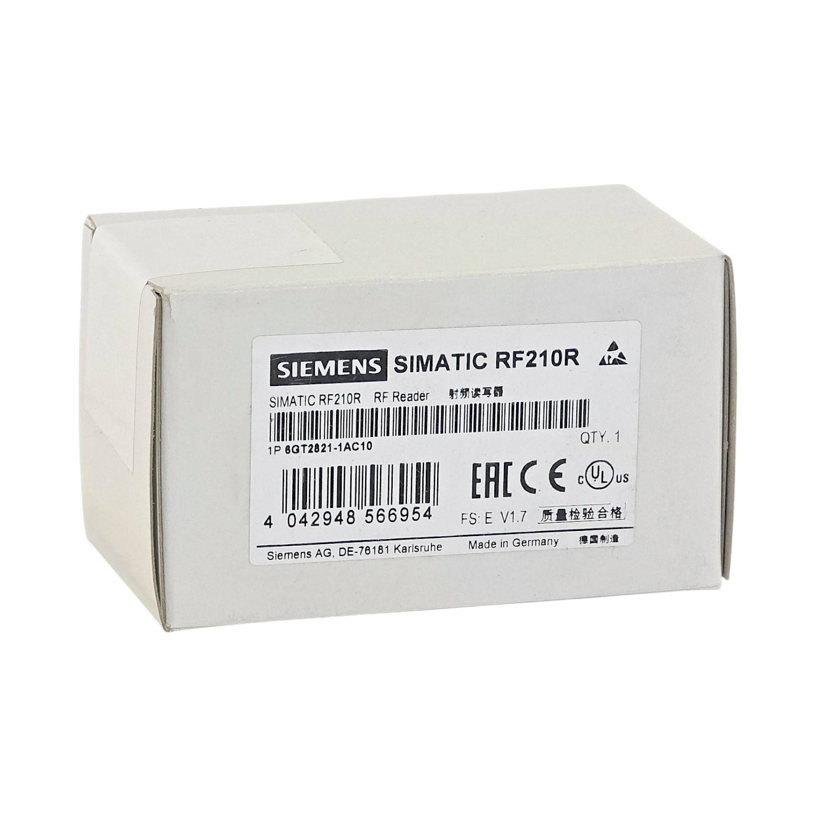 Siemens Dig.Industr. Reader Simatic 6GT2821-1AC10-2