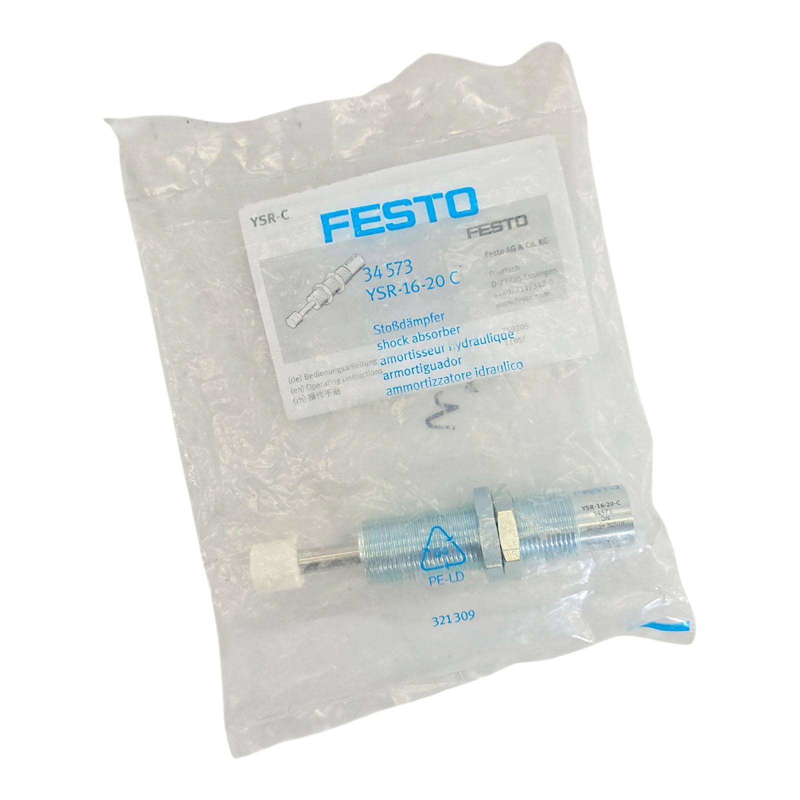 FESTO Stoßdämpfer 34573 (YSR-16-20-C)-1