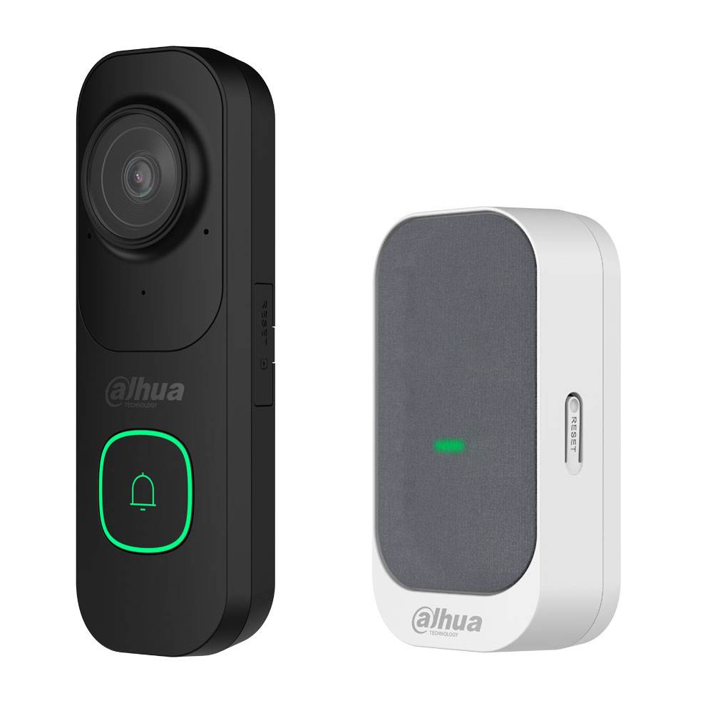 Dahua DH-VDKP01-BG 2K Bedrade Videodeurbel met WiFi Gong-0
