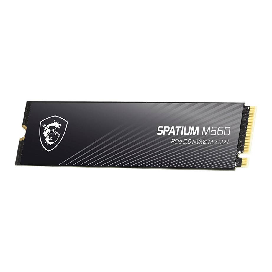 MSI SPATIUM M560 - SSD - 2 TB - intern - M.2 2280 - PCI Express 5.0 x4 (NVMe)-0