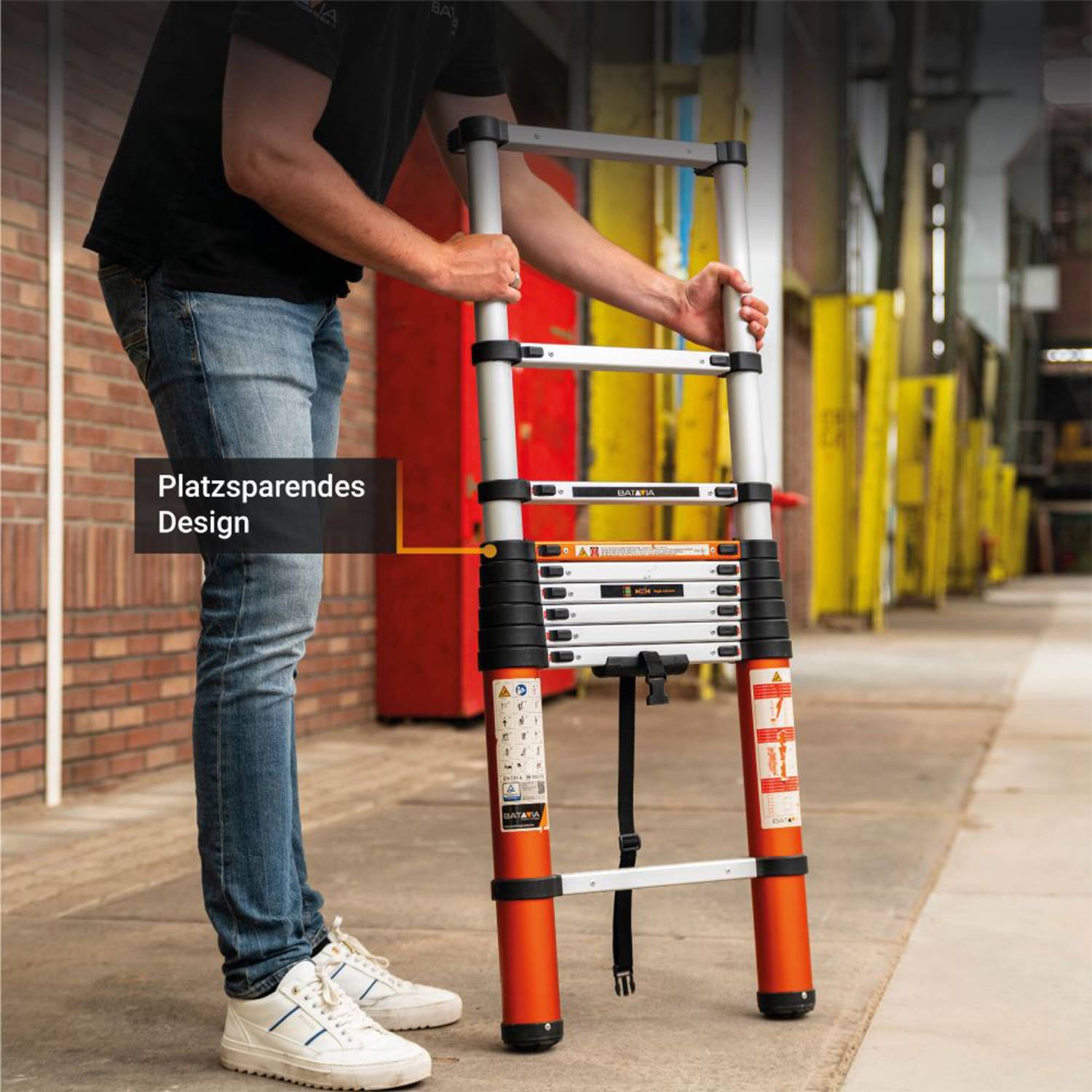 Batavia Giraffe Air Teleskopleiter 2,63m Länge-2