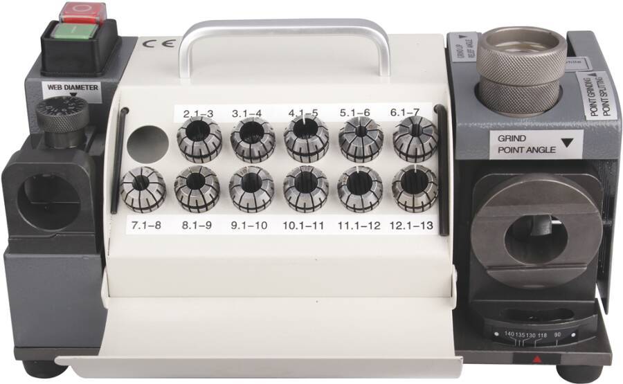 Bohrerschleifmaschinen DBG 61000 Typ DBG 315 W Schleifbereich Bohrer-Ø 2,1-15 Leistung 120 W Drehzahl 4400 U/min Abmessu-1