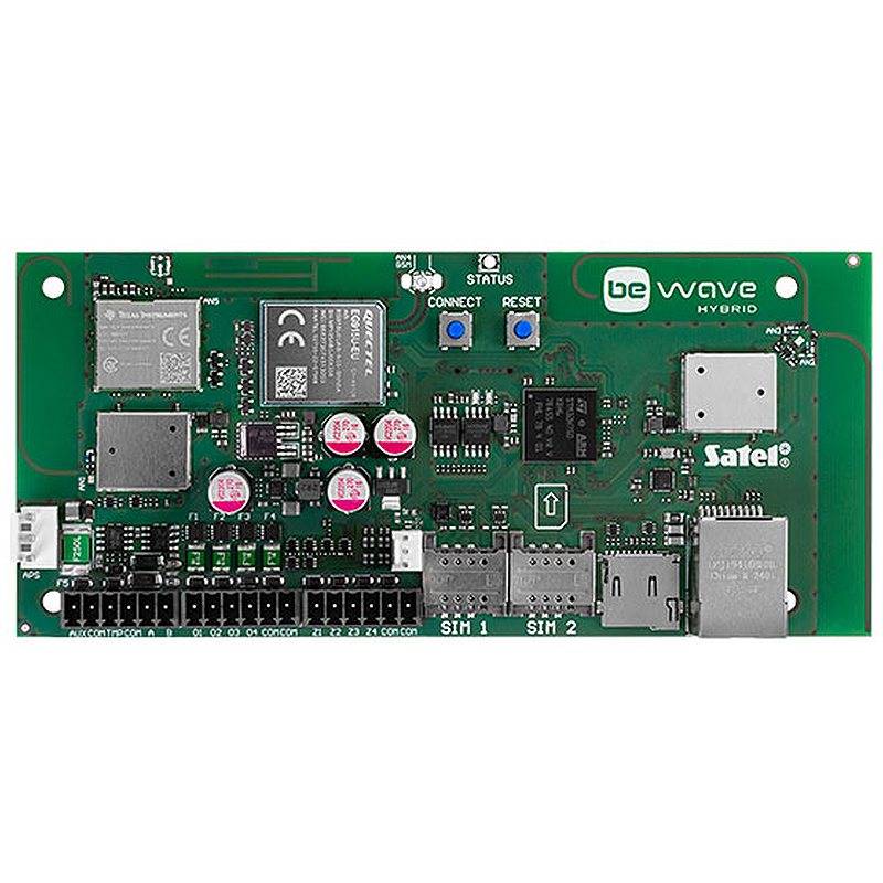 BE WAVE HYBRID 128 Plus Hauptplatine Alarmzentrale, Hauptplatine | nach Richtlinien:EN 50131 Grad 2 | Einsatzgebiet:Gew-1