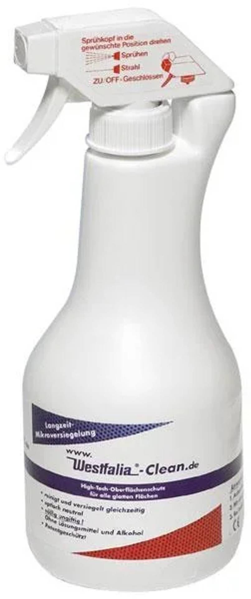 Fensterreiniger Clean,500 ml mit Vliestuch-3