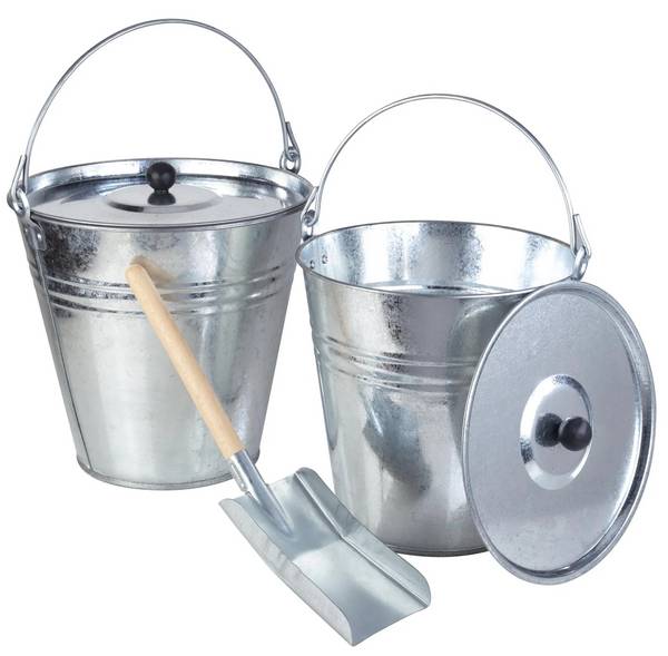 Westfalia Zinkeimer Set, 5-teilig