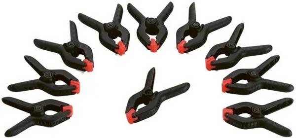 Micro Klemmen Set 10-teilig - 63 mm
