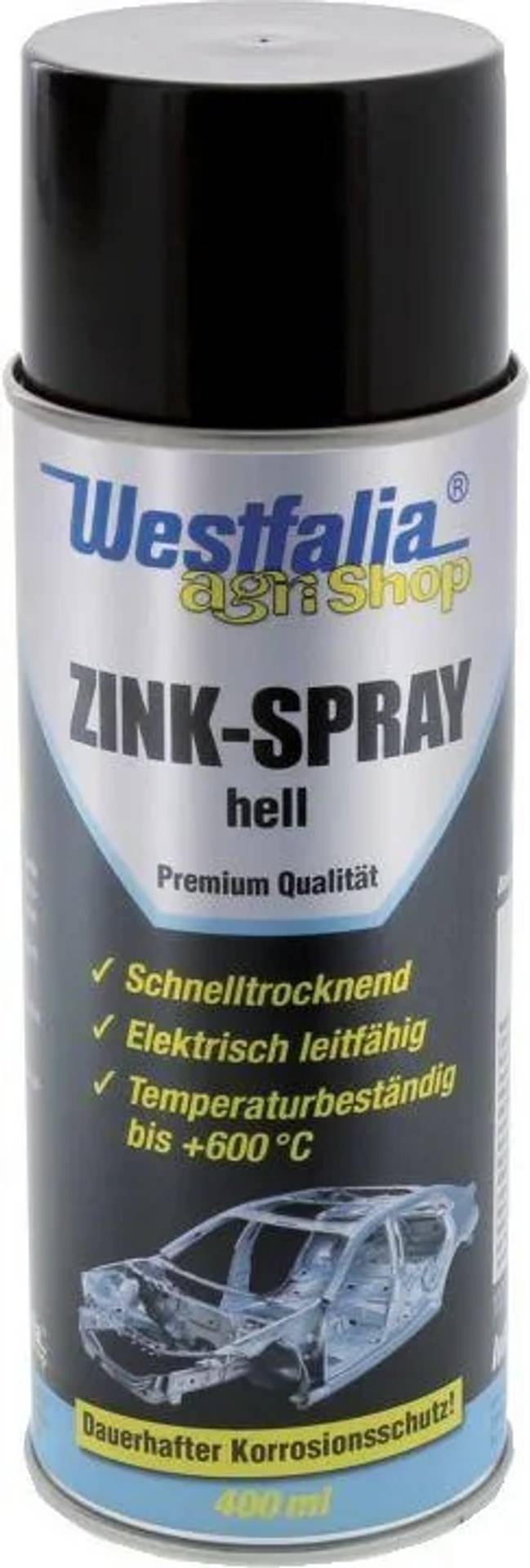 Westfalia Zinkspray, hell, 400 ml-0