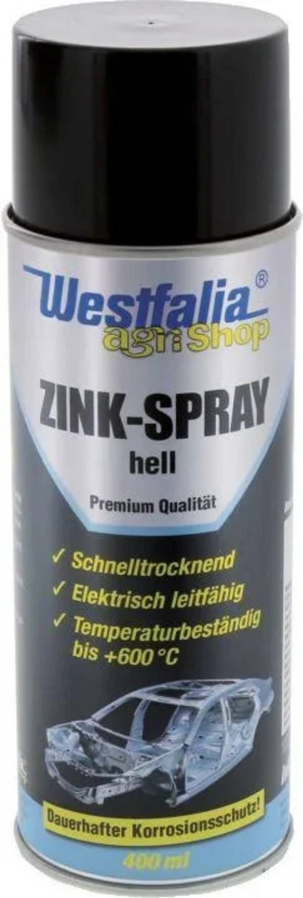 Westfalia Zinkspray, hell, 400 ml