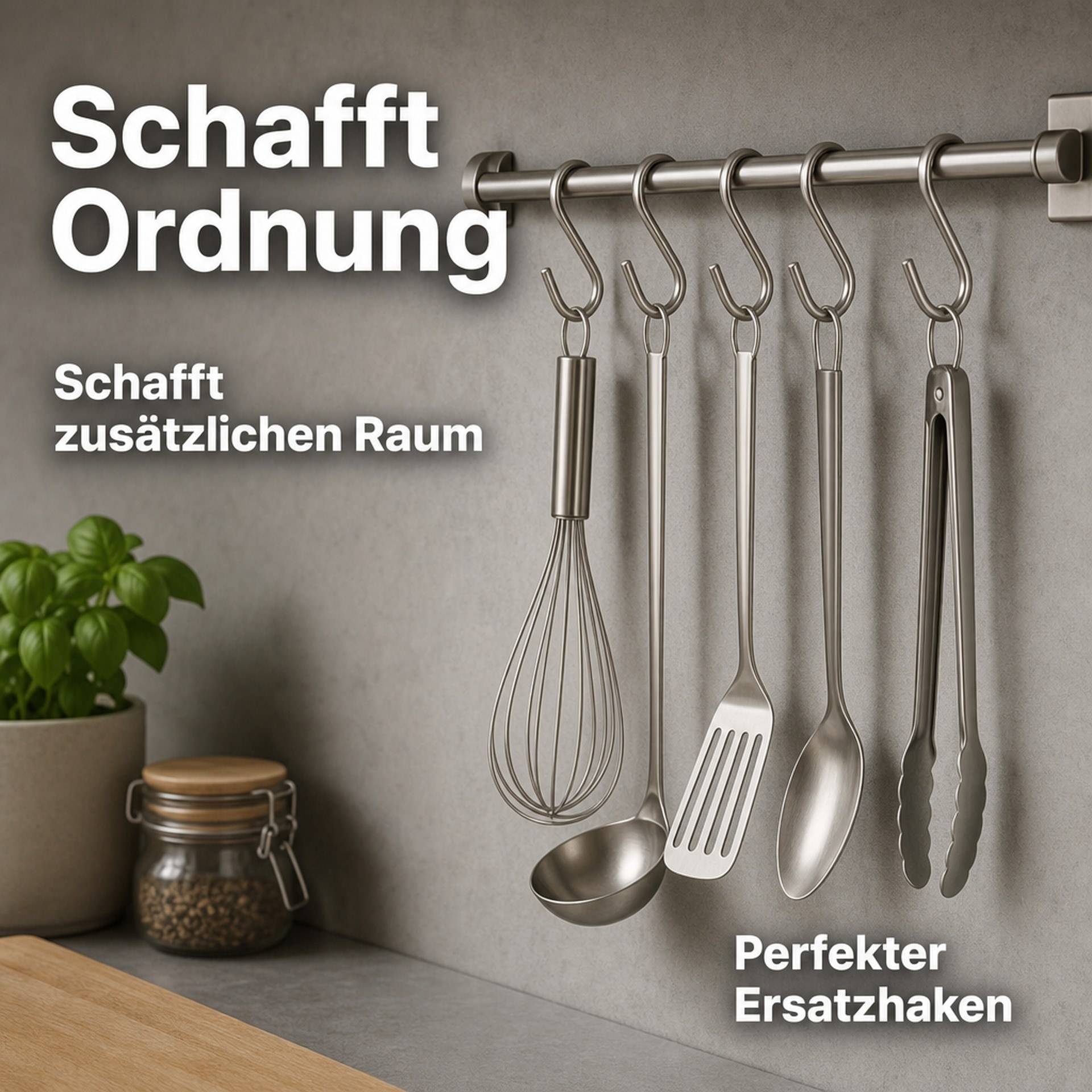 Westfalia Edelstahl Haken 6 Stück Set-1