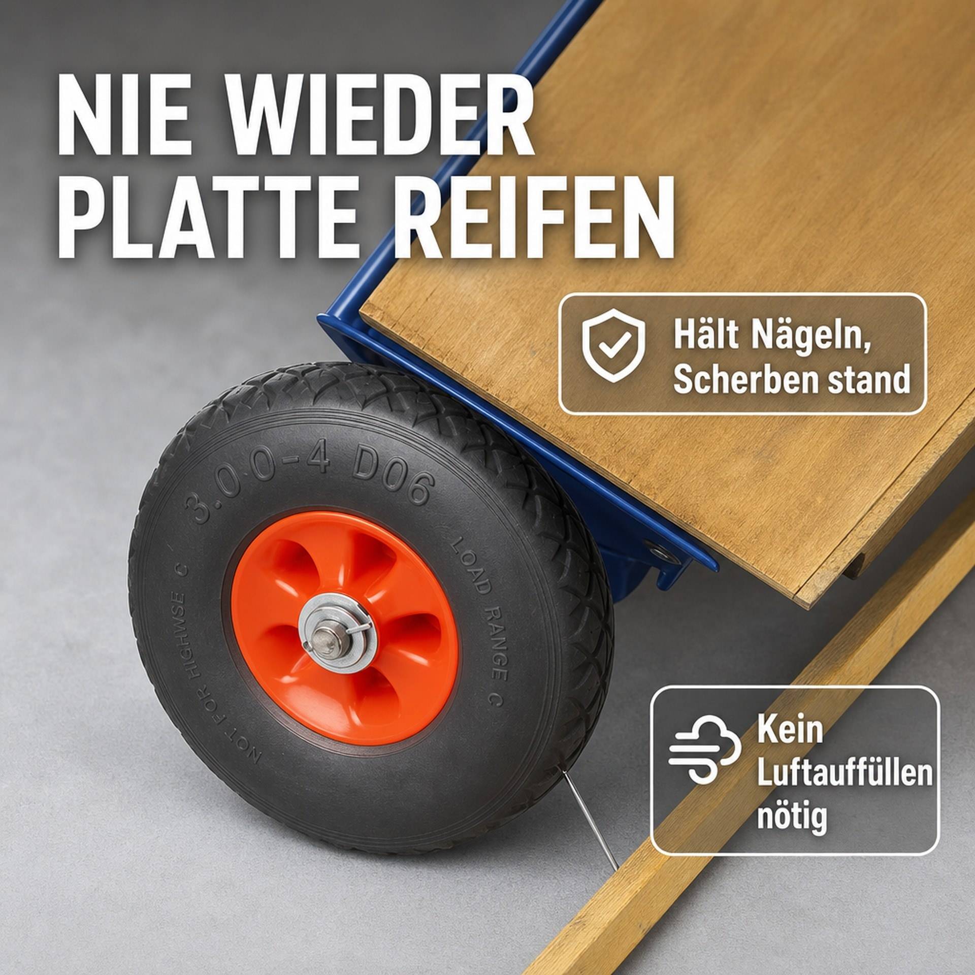 Pannensicheres Sackkarrenrad, 1 Stück-5