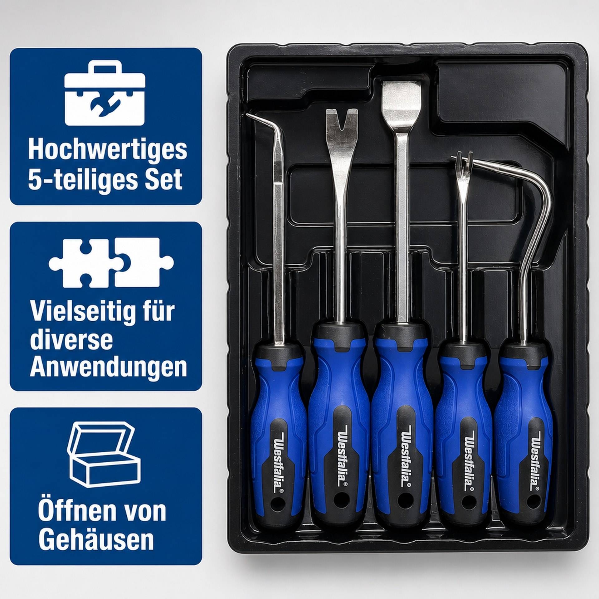 Westfalia Hebel- und Lösewerkzeug - 5 teilig-4