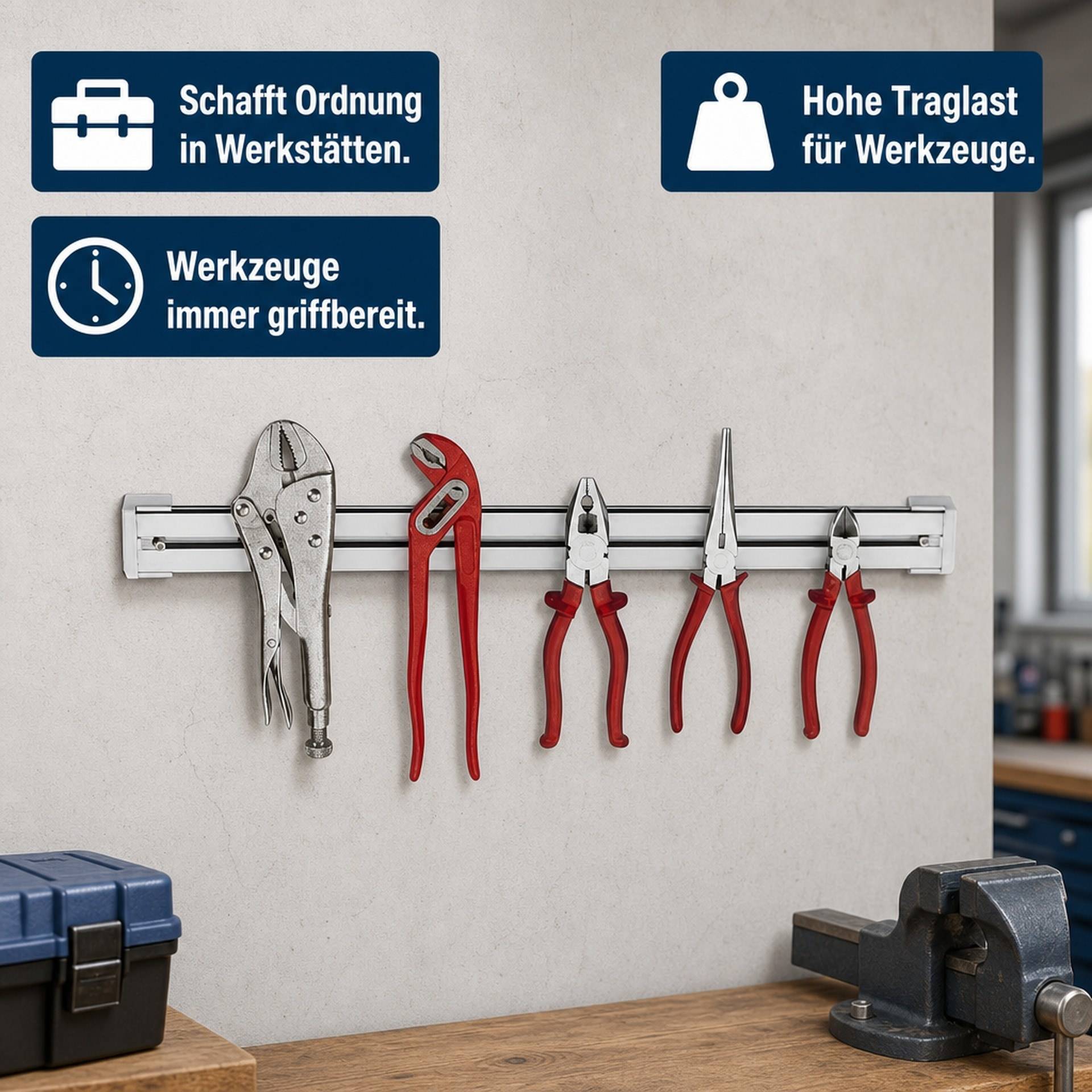 Dauer-Magnet-Leiste 50 cm, 1 Stück-2