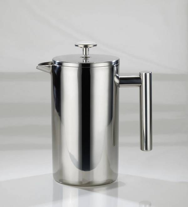 Thermo Kaffeezubereiter French Press, Edelstahl