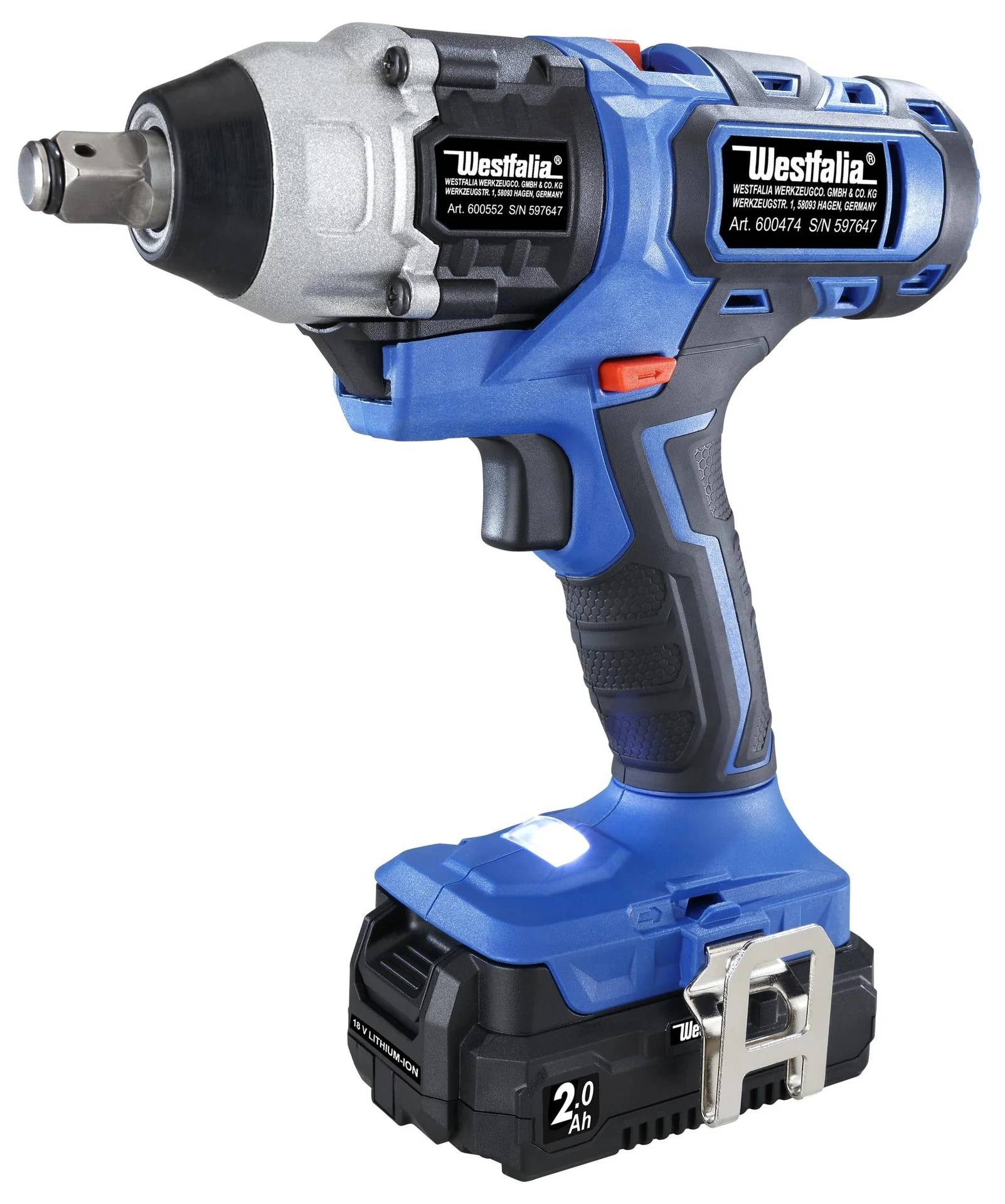 Westfalia Schlagschrauber Aufsatz für 18V Multi Power Tool-3