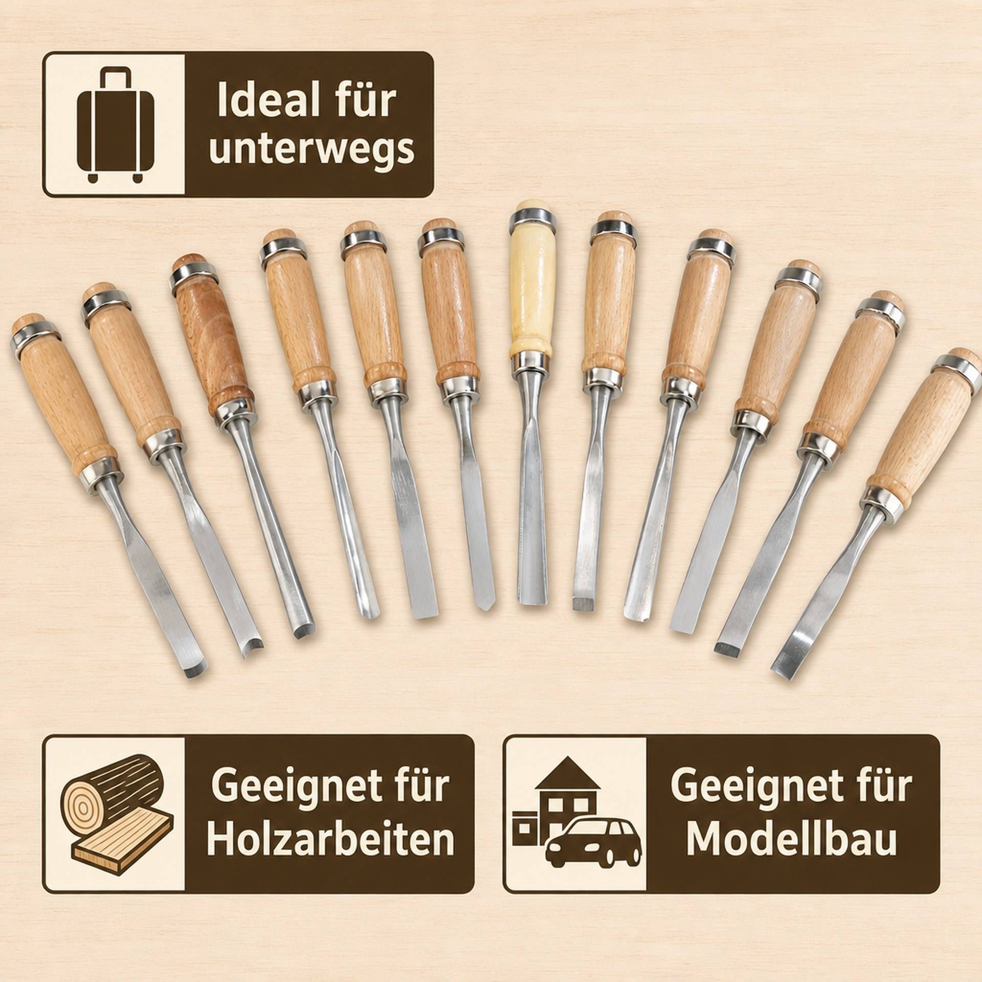 Westfalia Schnitzgarnitur 12-teilig-3