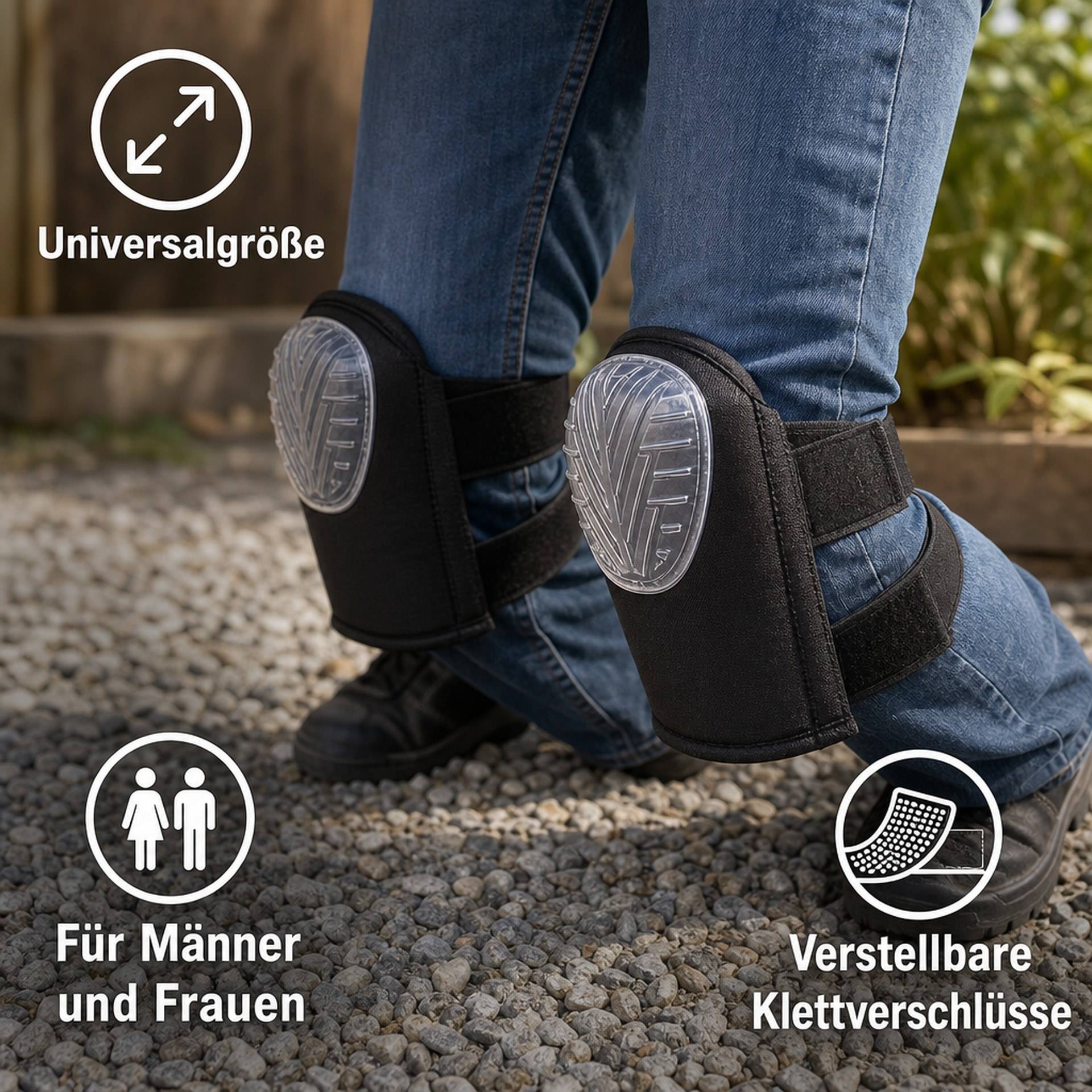 Westfalia Gel Knieschoner 1 Paar in Universalgröße-6