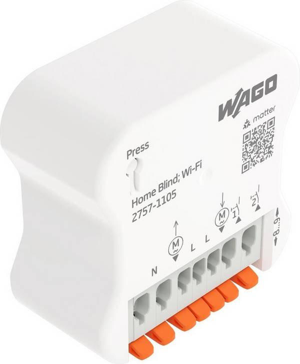 WAGO 2757-1105 Home Blind Control, 2DI/2DO, 3 A, weiß
