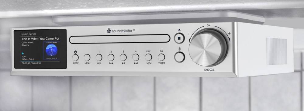 Soundmaster Küchenunterbauradio ICD2700SI