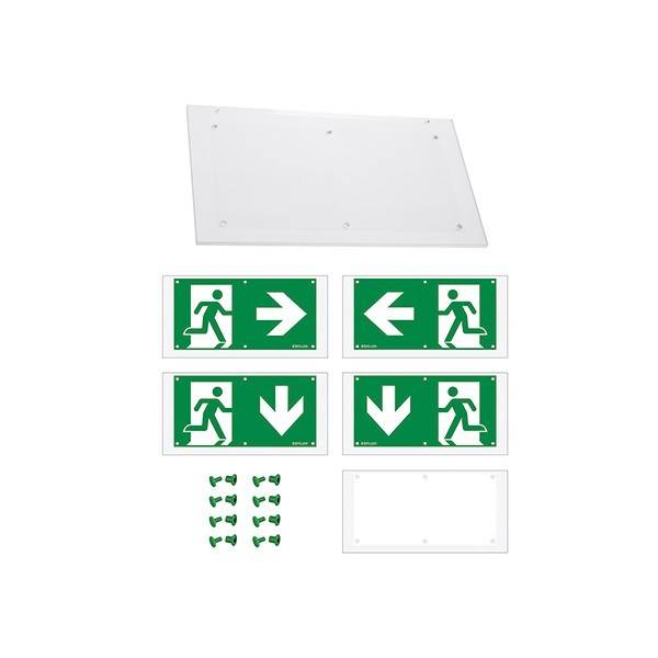 ESYLUX Piktogramm-Satz für SLC SYMBOL PANEL-0