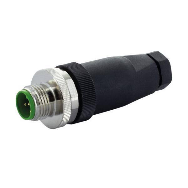 Murrelektronik 7000-12722-0000000, M12 St. 0° A-kod. Schraubklemmanschluss-0
