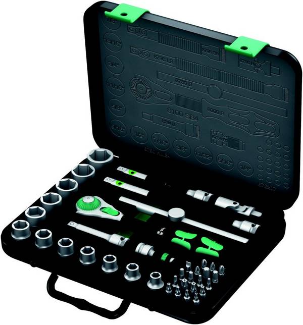 Wera 8100 SB 4 Zyklop Speed-Knarrensatz, 3/8"-Antrieb, zöllig - 05006581001