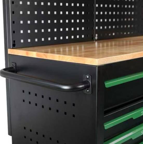 Stahlwerk Germany SW10 Mobile Werkstattstation XXL Werkzeugwagen mit Lochwand-4