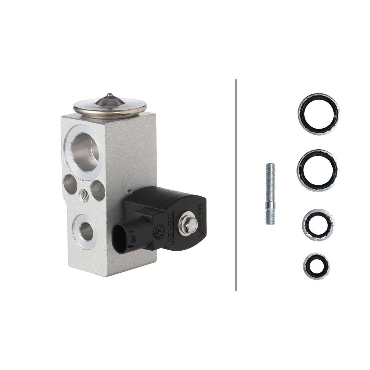 Expansionsventil Klimaanlage Aluminium R 1234yf HELLA für MERCEDES-BENZ S-KLASSE-0