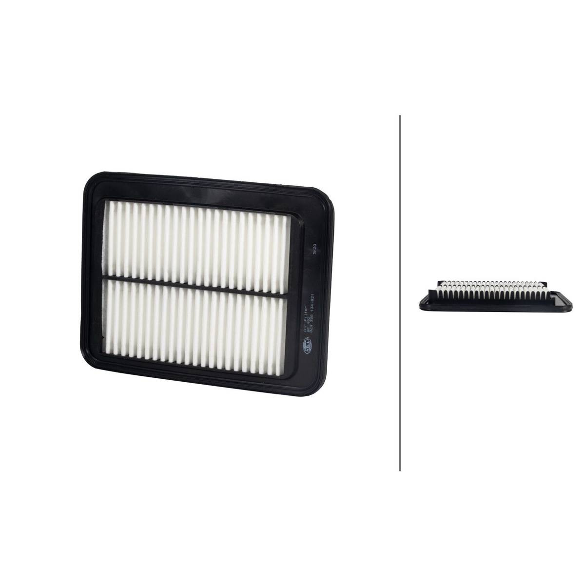 Luftfilter-Einsatz 235 x 178 mm HELLA IAM-Expertise passend für HYUNDAI i10-1