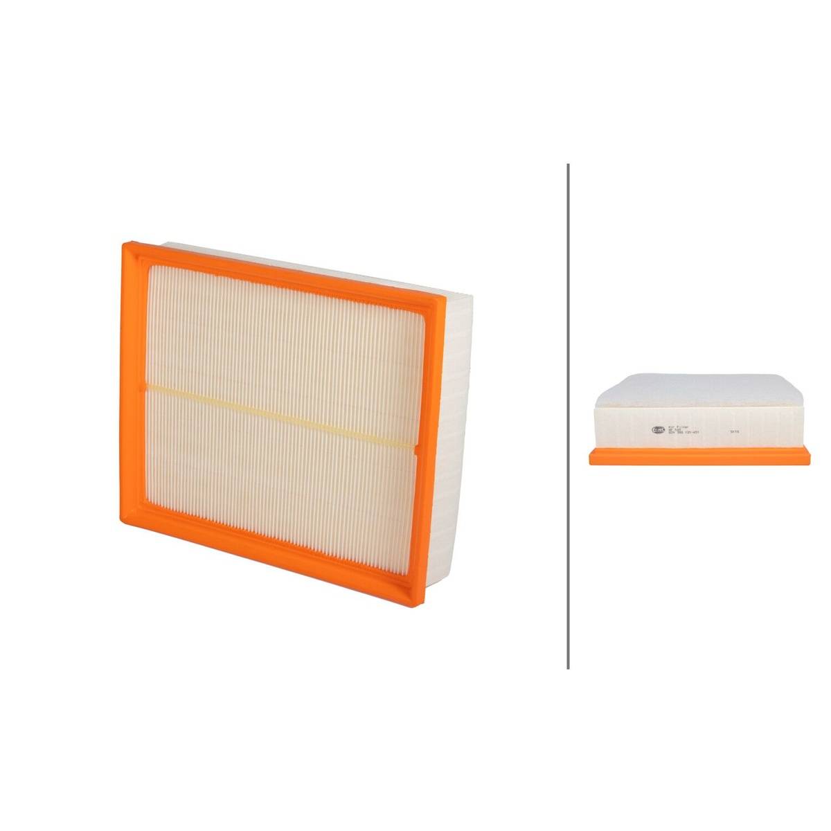 Luftfilter-Einsatz 284 x 231 mm HELLA IAM-Expertise passend für AUDI A1-1