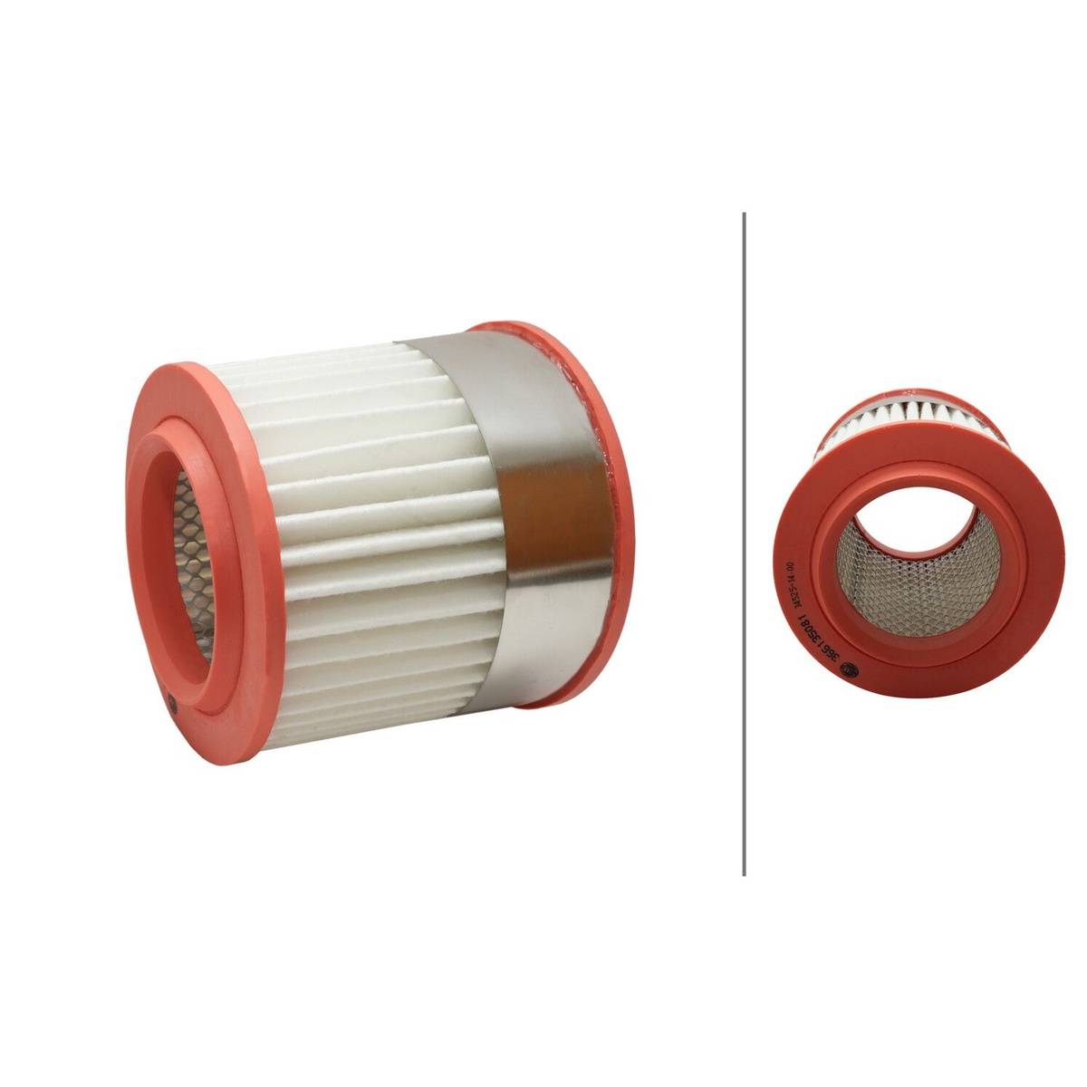 Luftfilter-Einsatz HELLA Filtration-Expertise passend für AUDI A8-2