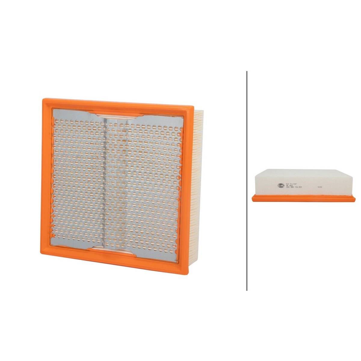 Luftfilter-Einsatz 228 x 221 mm HELLA für u.a. MERCEDES-BENZ E-KLASSE-1