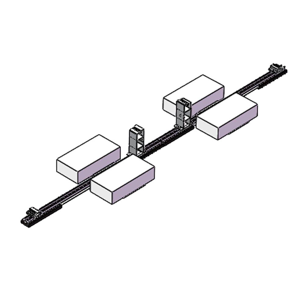 Offgridtec Flachdach Befestigungsset Ballast Montagekit Ost-West 10 Module-2