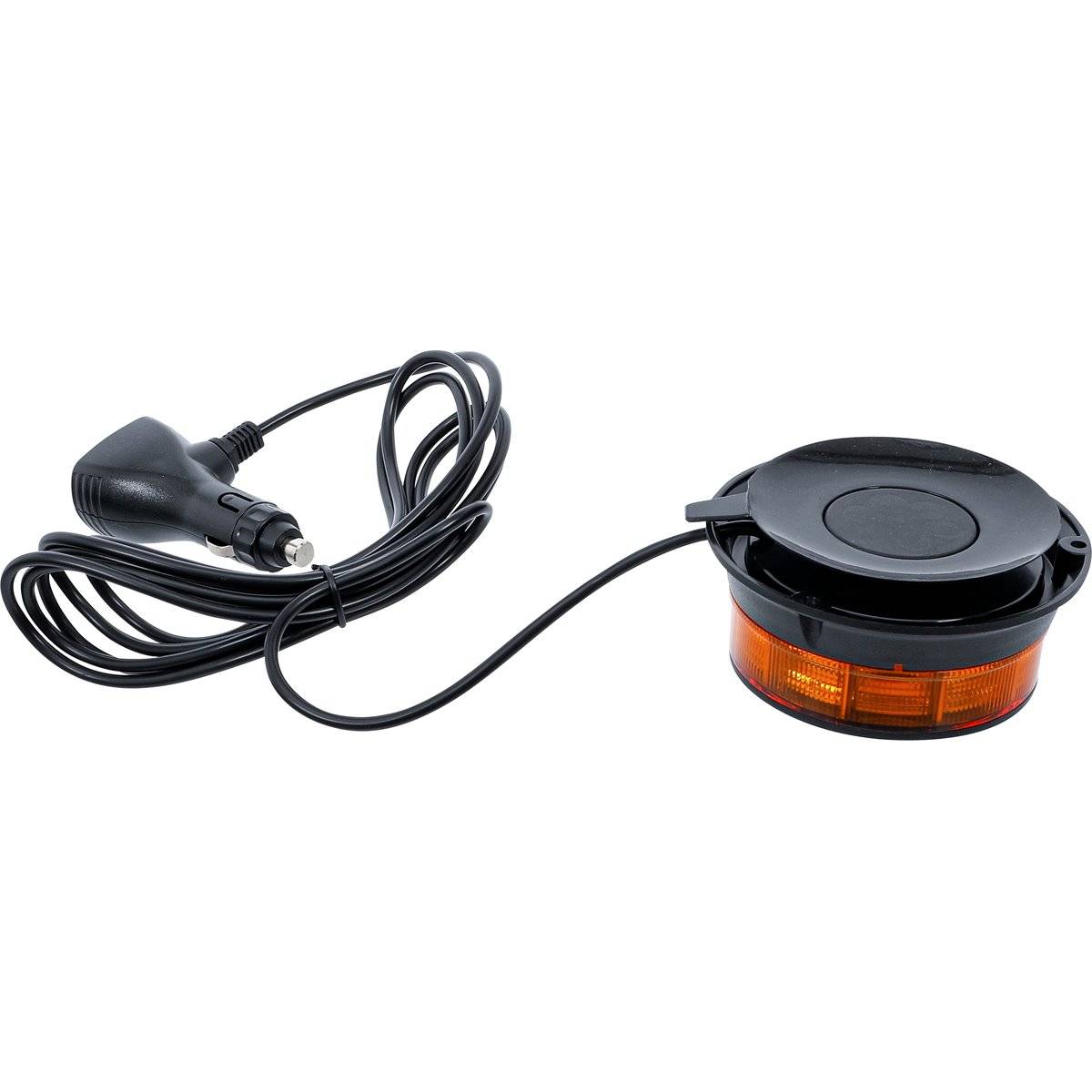 BGS 70342 Rundumkennleuchte gelb mit Magnet Ø130mm 12 V / 24 V-1