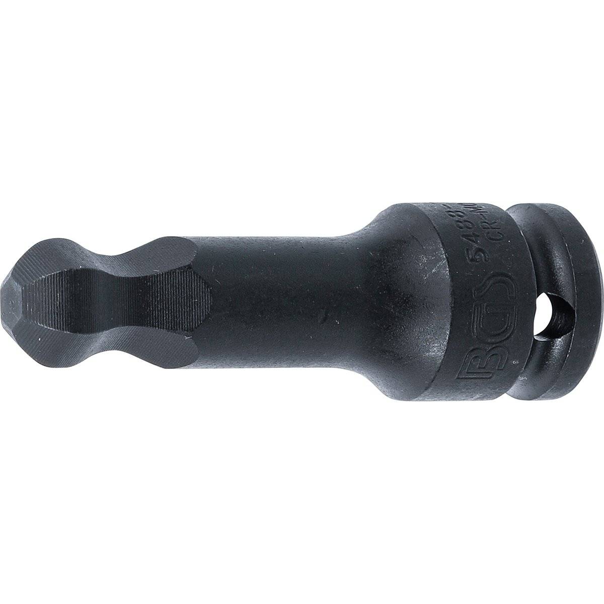BGS 5488-14 Kraft-Bit-Einsatz Innensechskant 14 mm 12,5 mm (1/2"), Innensechskant mit Kugelkopf-0
