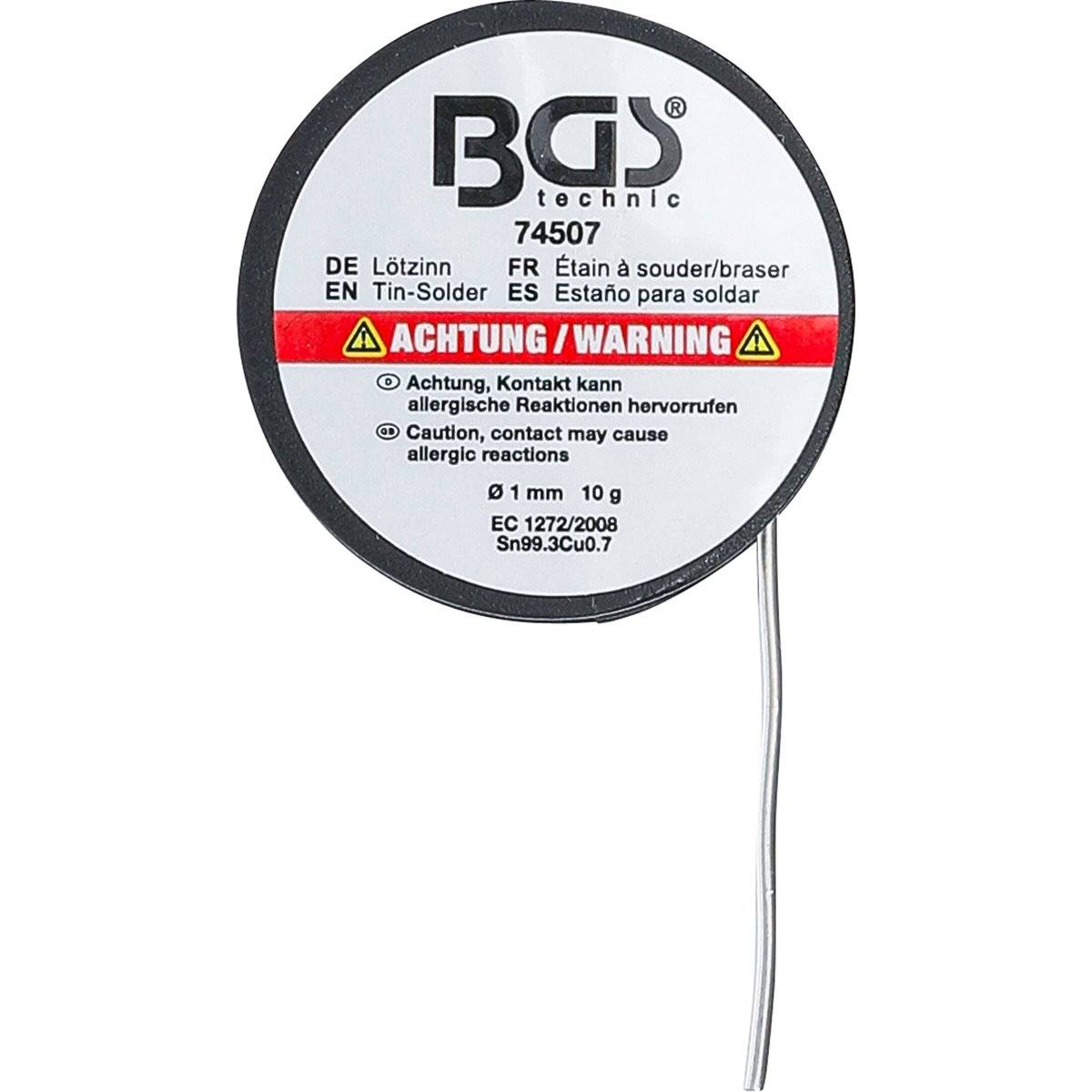 BGS 74507 Lötzinn auf Rolle bleifrei Ø 1 mm 10 g-2