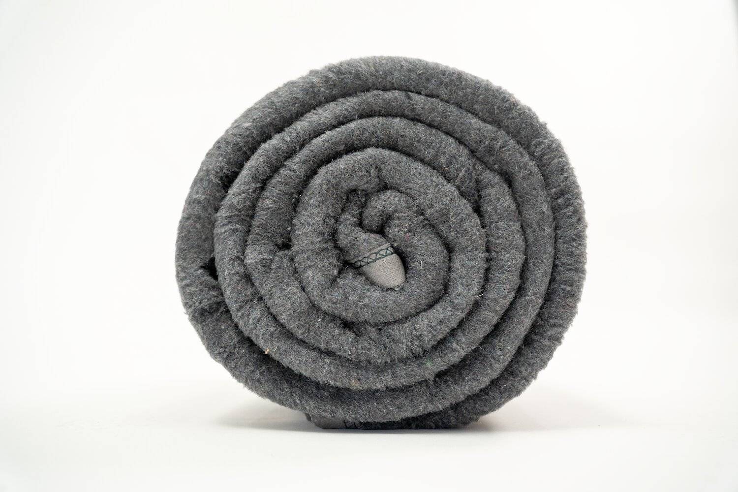 venforce Wolldecke, 150 x 200 cm, 1700 g, Baumwoll-Polyester-Gemisch, Grau-1
