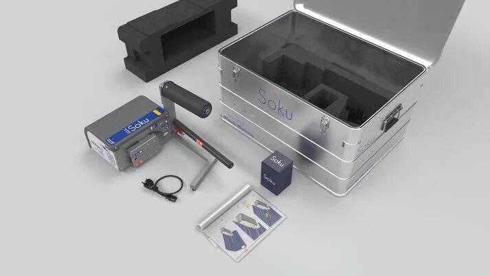 SOKU Aufblasmaschine Standard Ariplus V1 inkl. Aluminium-Transportbox-0
