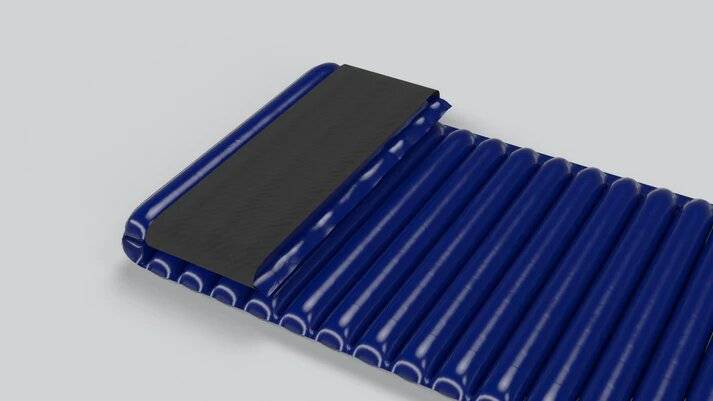 SOKU Minuten Matratze Economy Navy 1.4, 197x65x6 cm, 200g-0