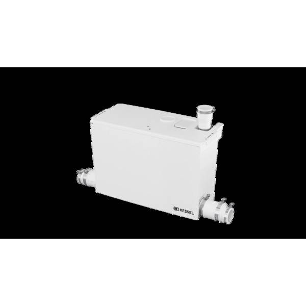 Kessel Kleinhebeanlage Minilift M, Abwasser fäkalienfrei, freie Aufstellung, mit einer überflutbaren GTF 750-S3 Pumpe,