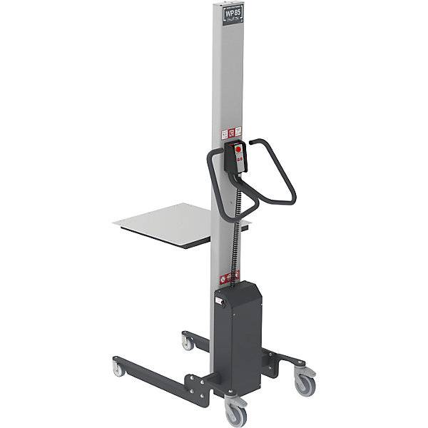 Minilift Stahlplattform 500 x 500 mm Hubbereich 1600 mm Tragkraft 85 kg. Edmolift AB 87535849-1