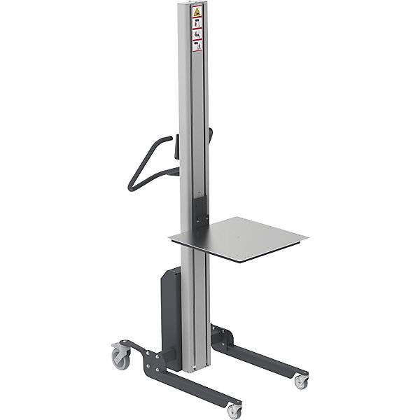 Minilift Stahlplattform 500 x 500 mm Hubbereich 1600 mm Tragkraft 85 kg. Edmolift AB 87535849-3