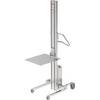 Minilift Edelstahlplattform 500 x 500 mm Hubbereich 1600 mm Tragkraft 60 kg. Edmolift AB 87535249