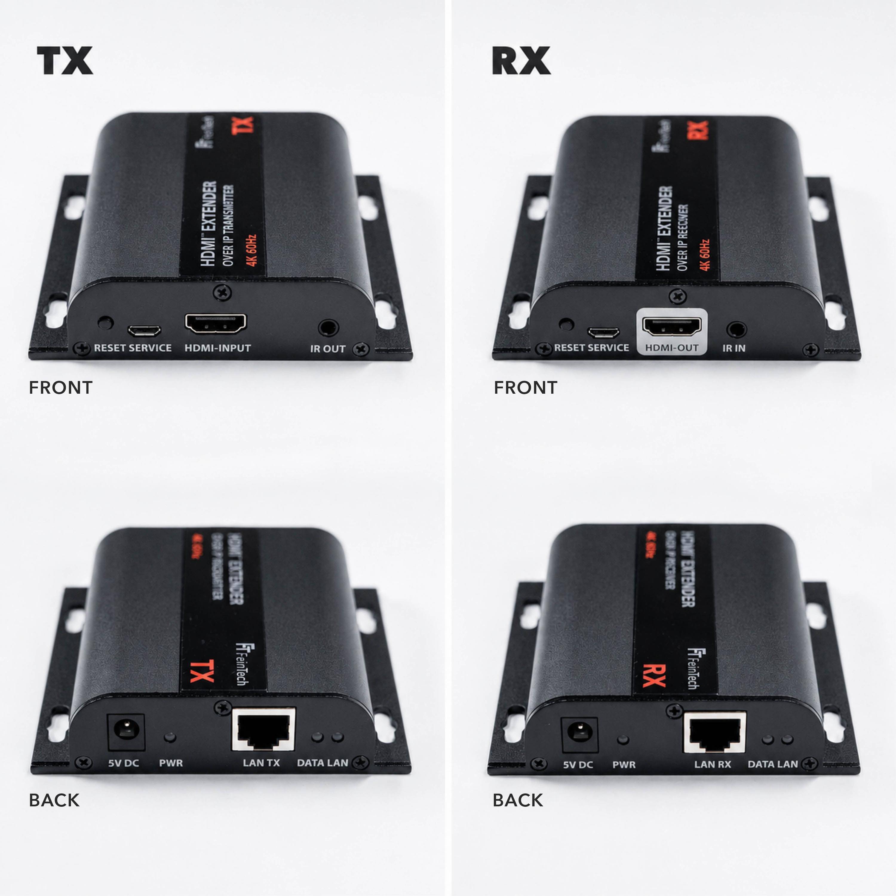 FeinTech HX530 HDMI 2.0 over IP Extender Set-1