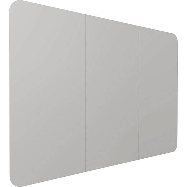 Design-XXL-Whiteboard VisuWall Curve Stahlblech emailliert BxH 3920 x 1980 mm grau. Smit Visual Supplies BV-4